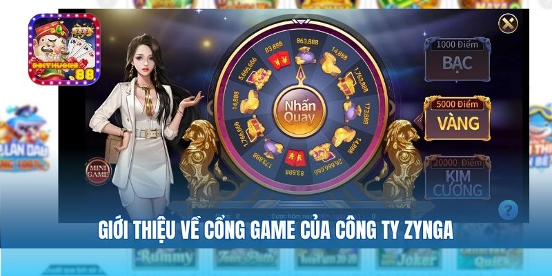 Giới thiệu về cổng game của công ty Zynga